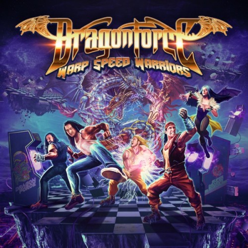 DragonForce - Warp Speed Warriors cover art